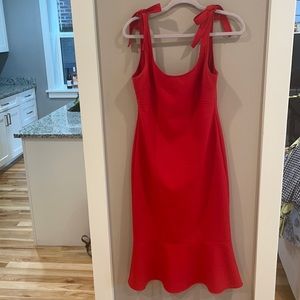 Fun formal red dress by Likely size 10